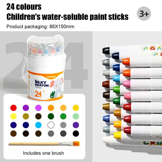 🖍️ Twist & Wash Crayons — The Safest, Most Washable Crayon Set for Kids 🧼✅