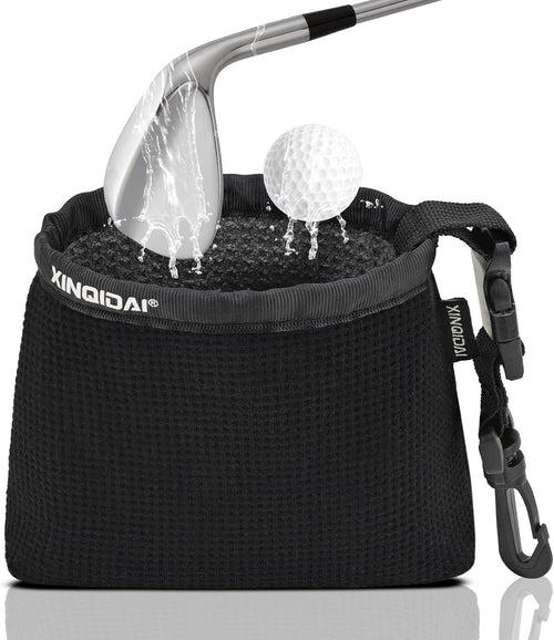 Golf Club and Golf Ball Cleaning Bag