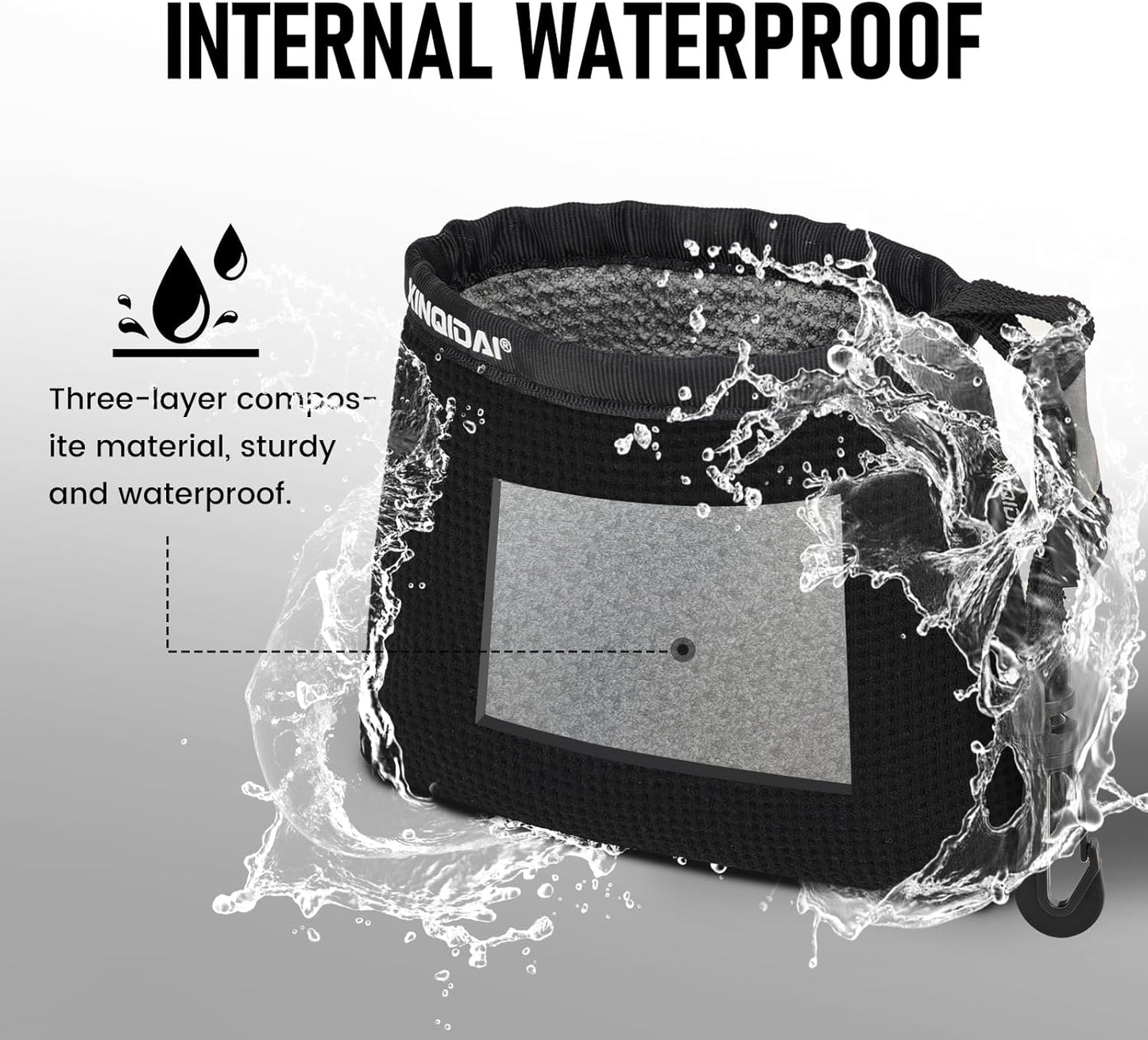 Golf Club and Golf Ball Cleaning Bag