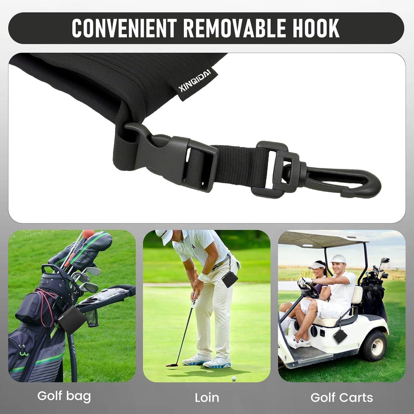 Golf Club and Golf Ball Cleaning Bag