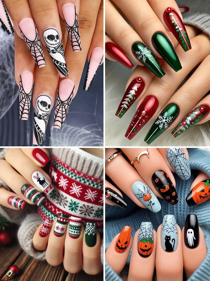 🔥 12-Color Gel Nail Art Pen Set | Acrylic Nail Paint & Dotting Tools for DIY Manicure