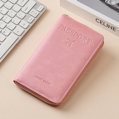 Women's Leather Wallet–Multifunctional RFID Passport Wallet ✨